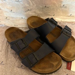 Women’s Birkenstocks navy Blue